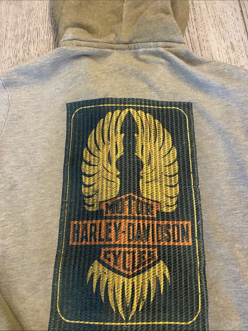 Harley-Davidson Women’s Olive & Khaki Zip Hoodie